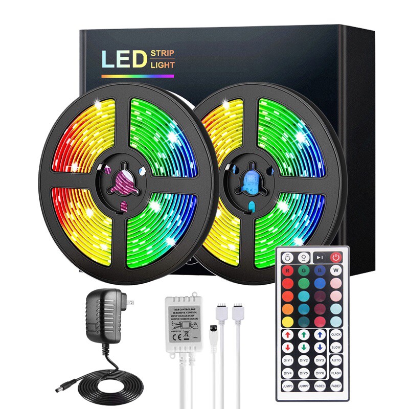 emne Mart Skrive ud 5M 10M 15M 20M 600LEDS LED RGB Strip Light SMD 3528 Flexible Light | Lazada  PH