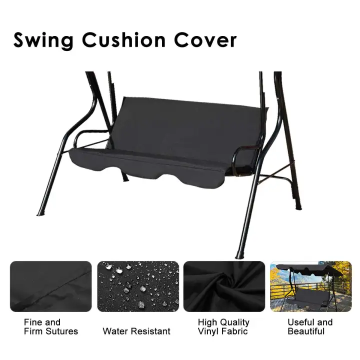 Essort Swing Cushions Cover Replacement, Outdoor Patio Swing Cushions