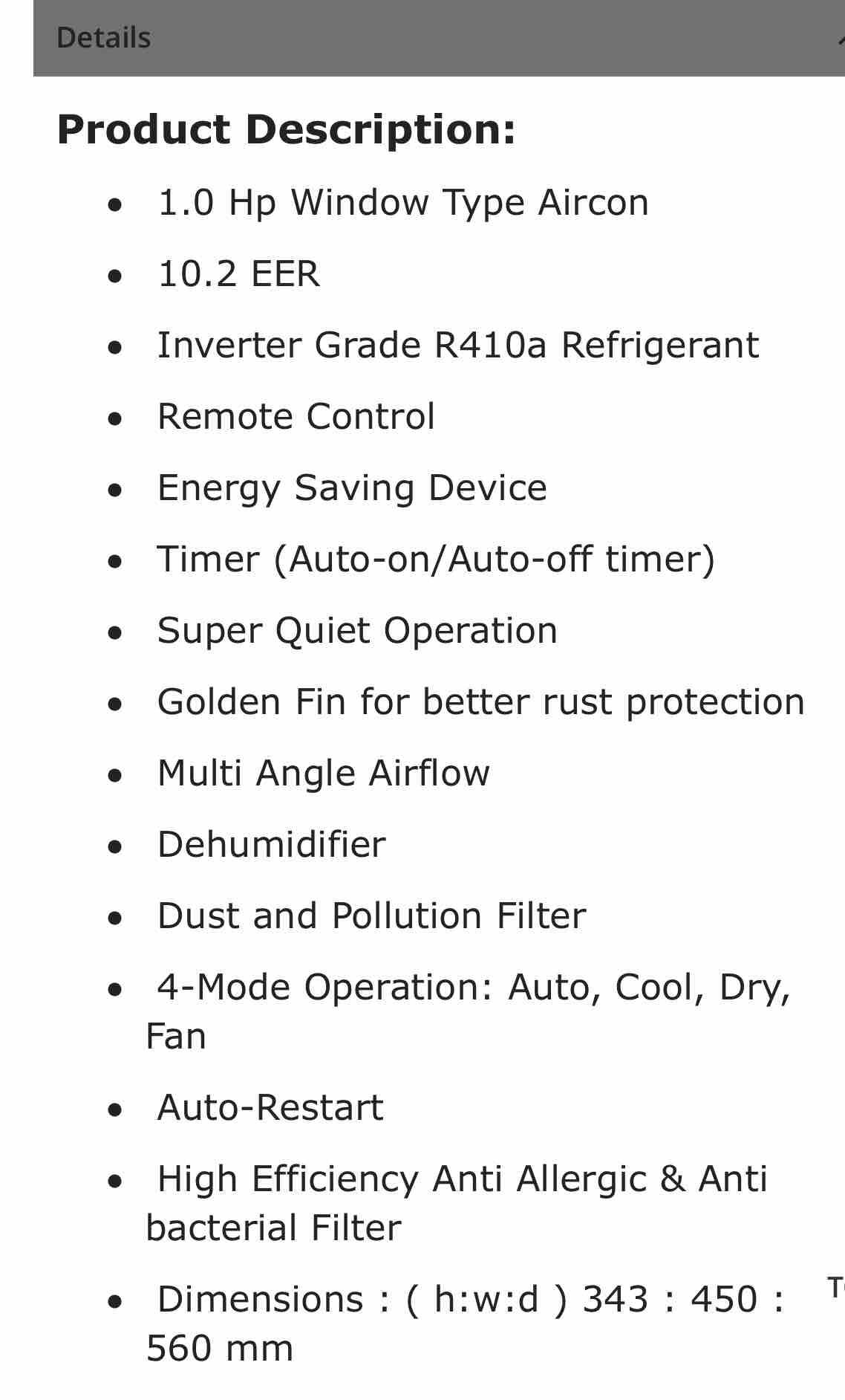 Fujidenzo Inverter Grade 1.0hp War90ces review and price