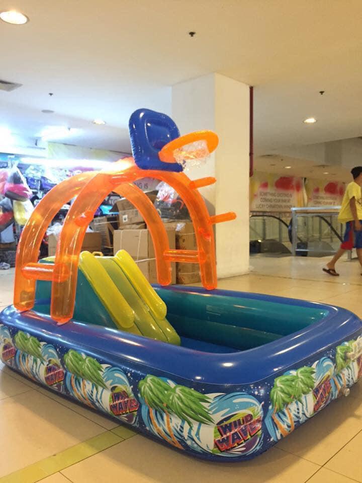 inflatable pool house