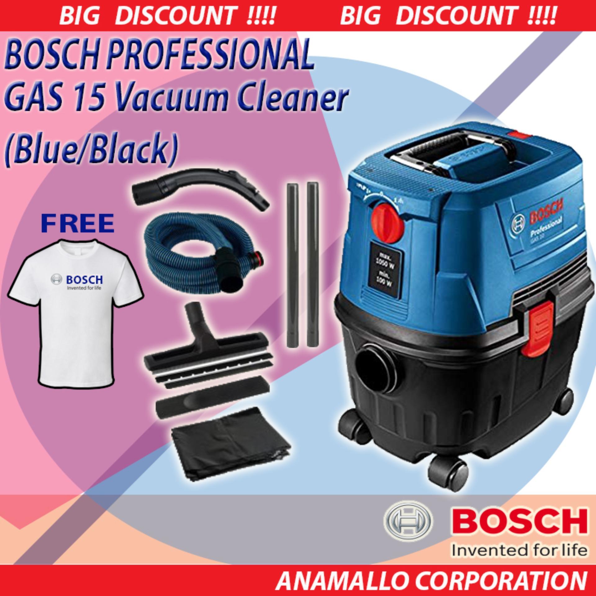 Bosch GAS 15 Vacuum Cleaner (Blue/Black) Lazada PH