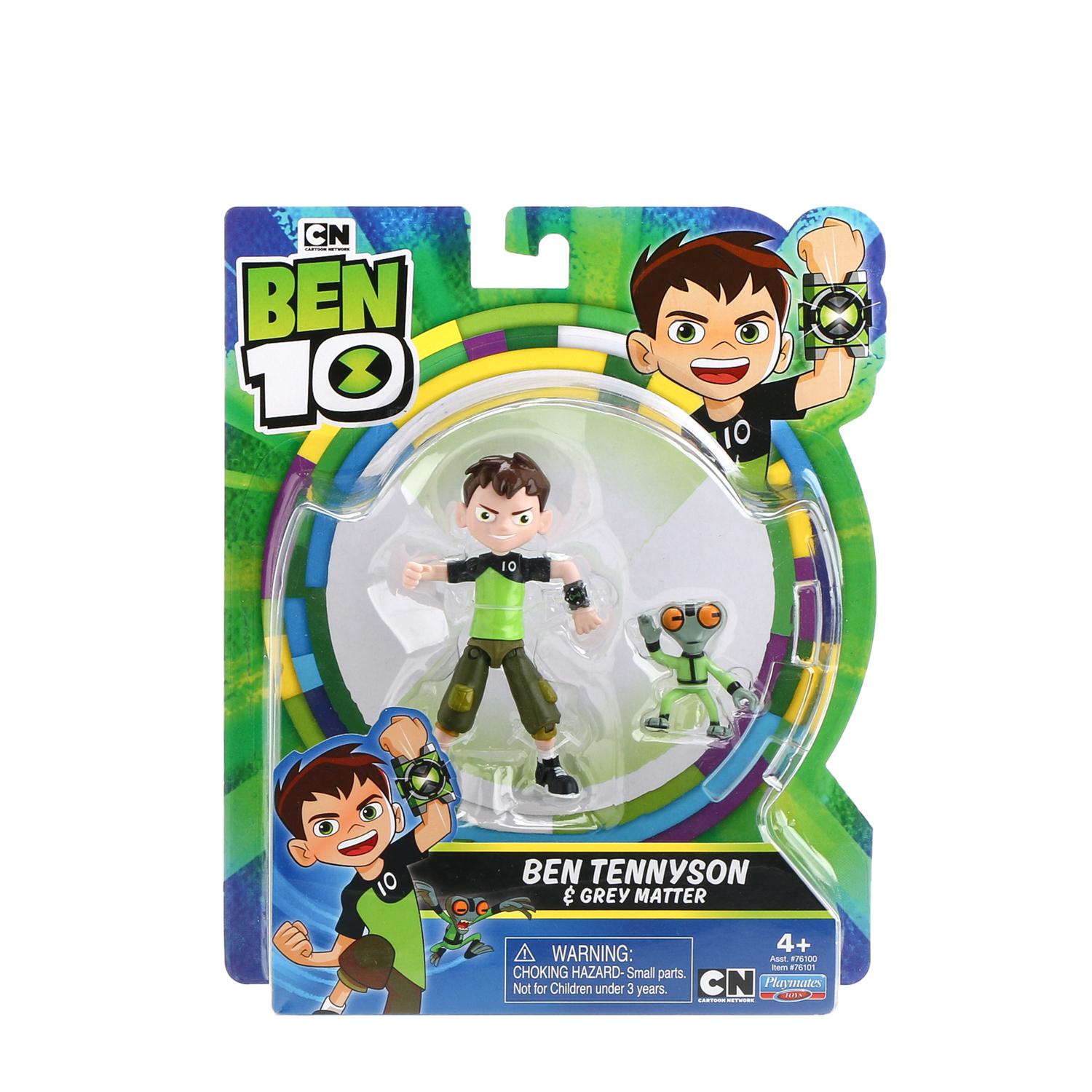 ben 10 ben & grey matter basic figure