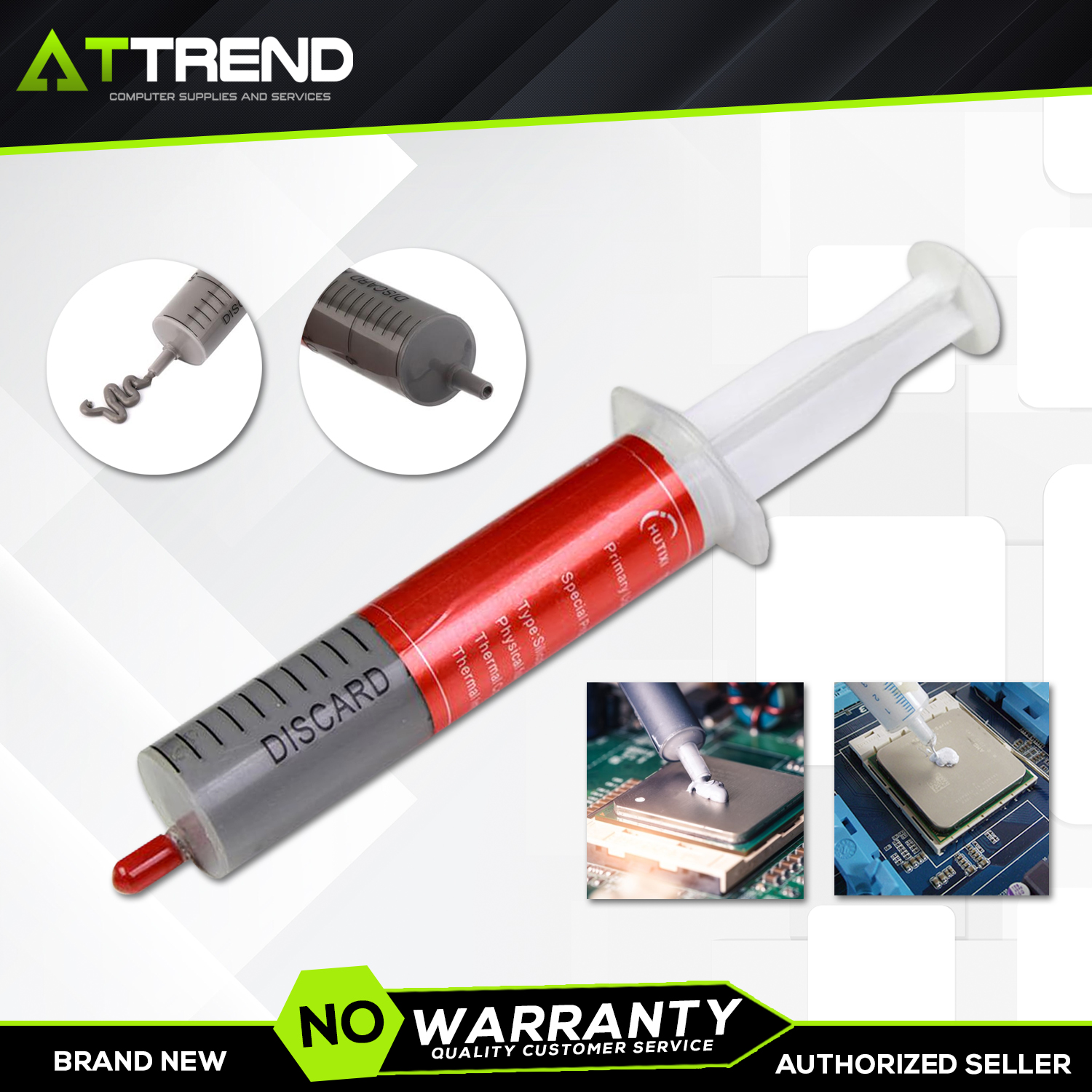 Thermal Paste HTGY260 Thermal Grease Thermal Compound for CPU, GPU