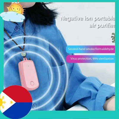 Mini Air Purifier Necklace Wearable Portable Personal Ionizer Portable USB Ioniser Mini Purifier Neg