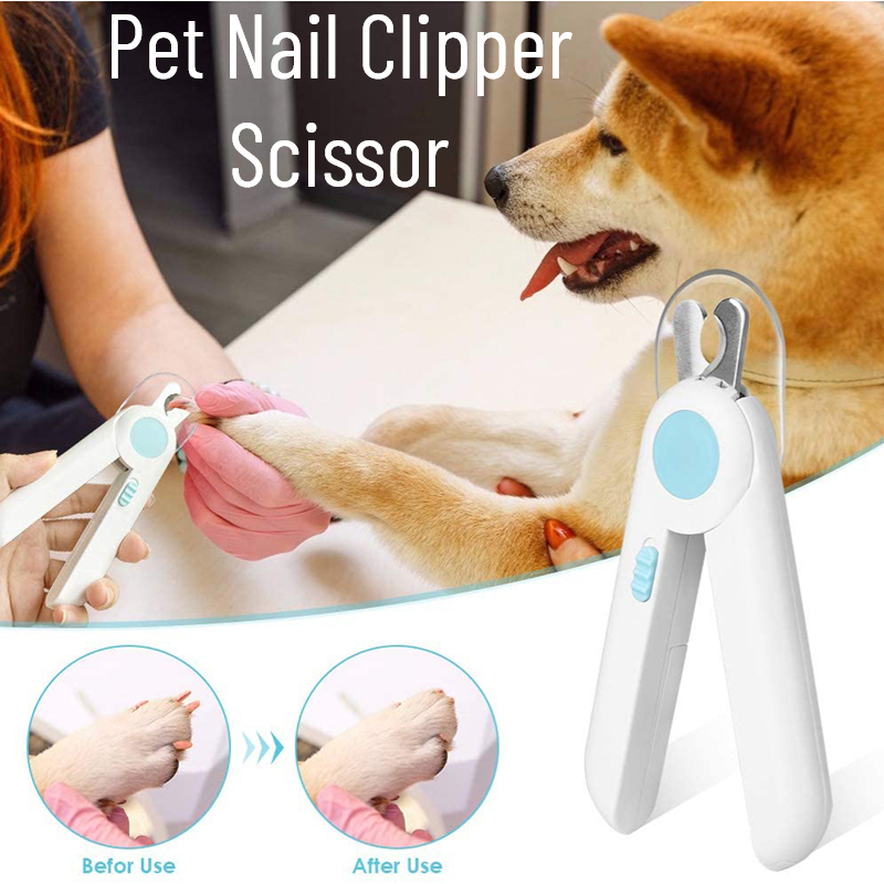 Cat Nail Clippers Scissors LED Light Pet Dogs Nail Toe Scissors Kitten  Puppy Claw Nail Clipper Cats Grooming Cleaning Supplies | Lazada PH