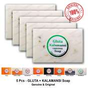 Glutamansi Soap Set: Glutathione & Calamansi - 5 Pcs