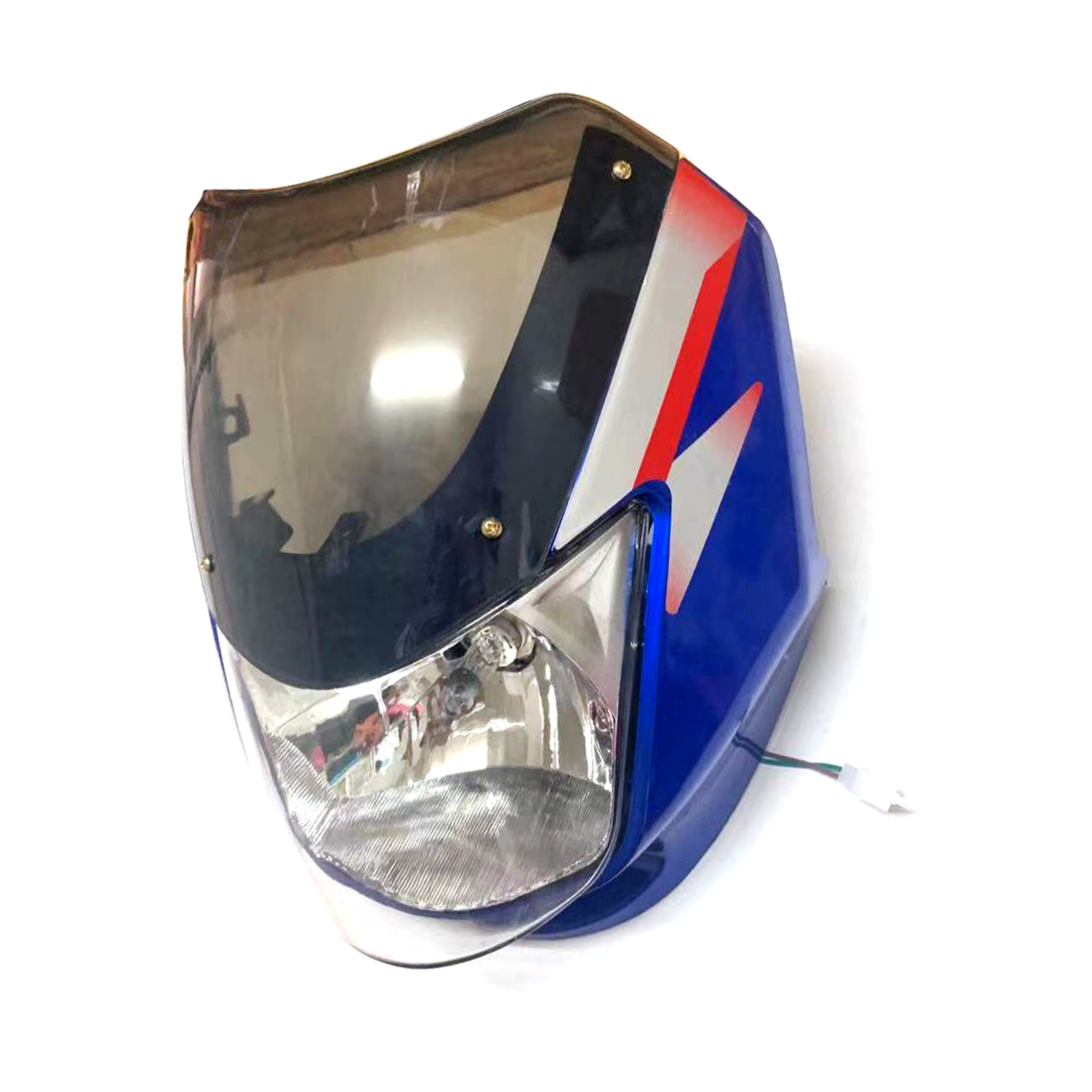 ct 100 headlight visor