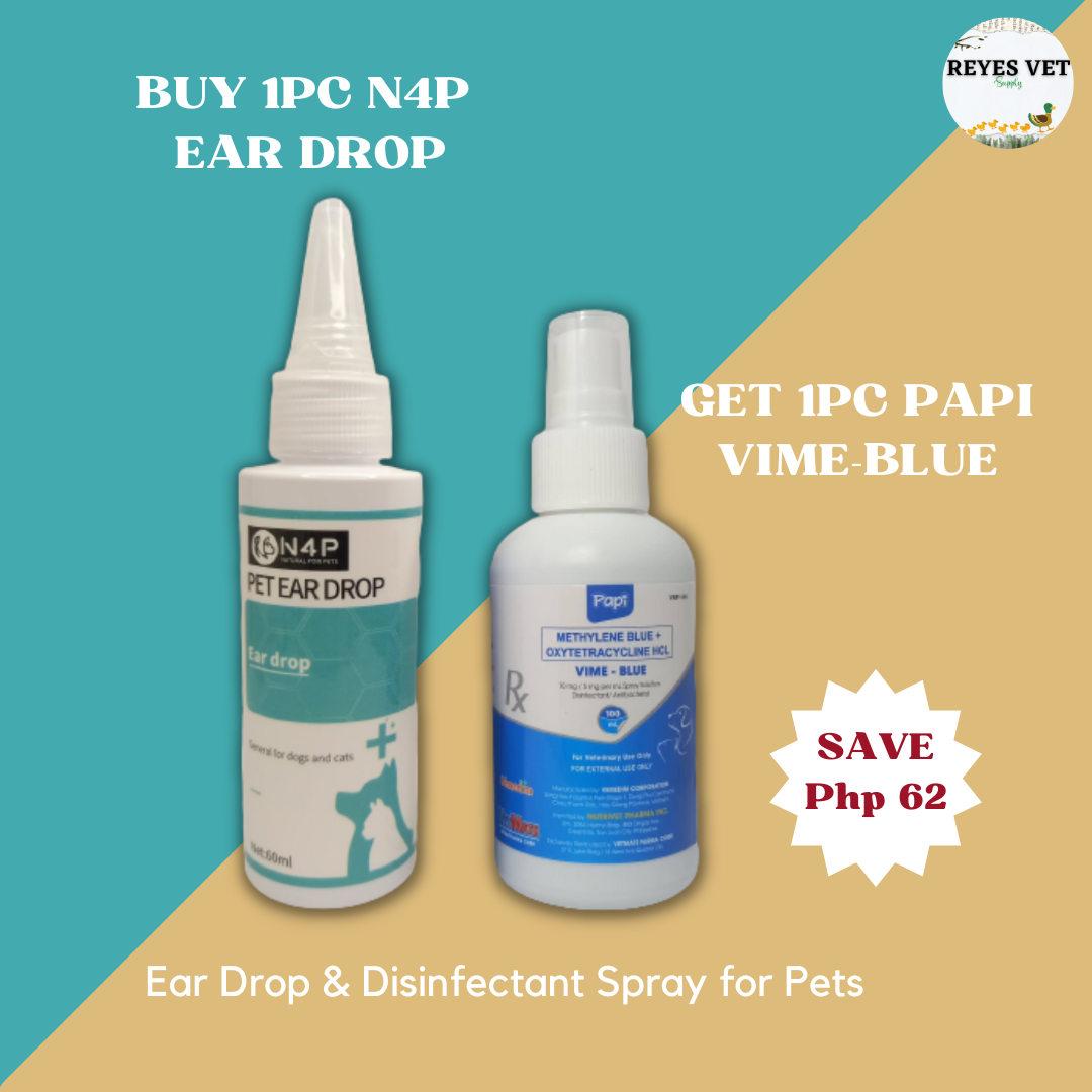 [VET SUPPORT] BUY 1PC N4P EAR DROP GET 1 PAPI VIMEBLUE SAVE 62