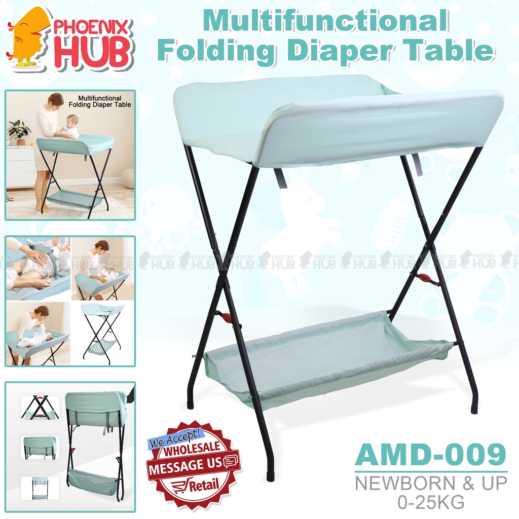 Phoenix Hub MFDT Newborn Baby Kids Foldable Diapers Changing Table