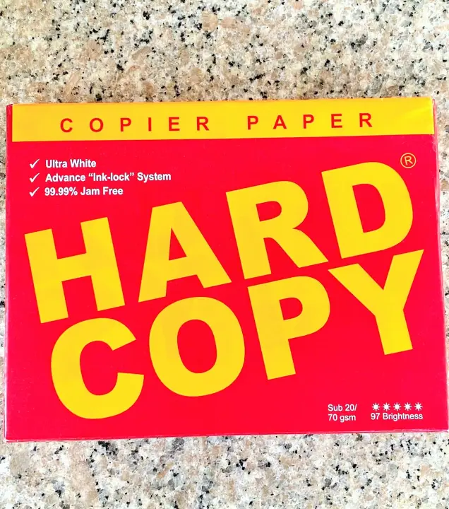 Hard Copy Bond Paper Size 8 1 4 X 11 3 4 1 Ream Substance 70 Gsm Lazada Ph