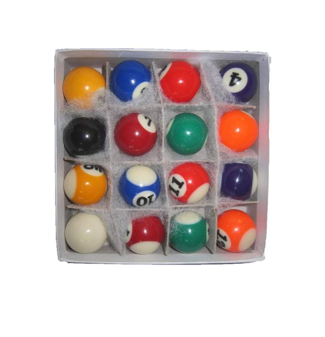 Mini Pool Table Set Snooker Tabletop Billiard Ball Games Desktop ...