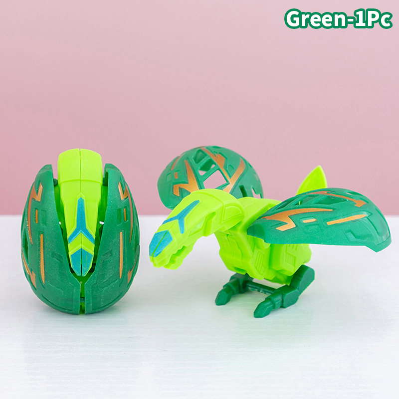 Banbi 1Pc Dinosaur Eggs Transforming Toy Simulation Deformation Dinosaur Transform Twisting Children Educational Toys Kids Gift
