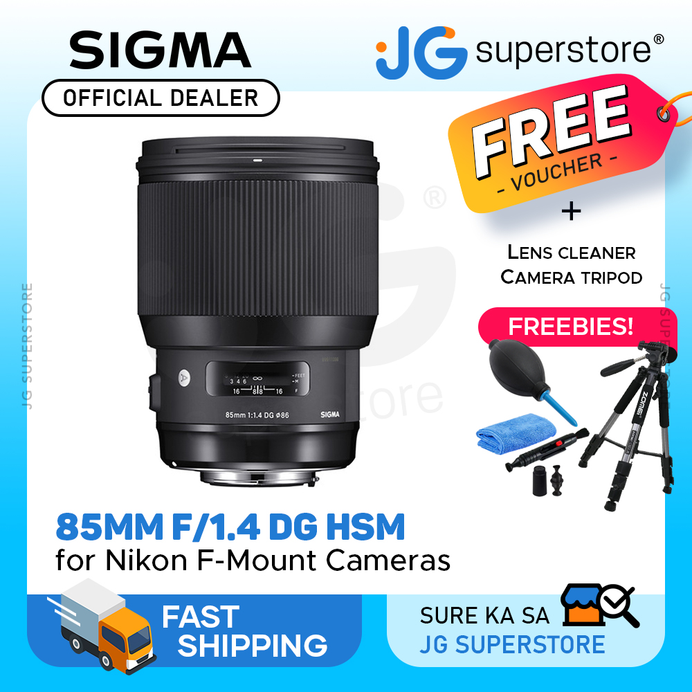 Sigma 85mm DG HSM Art Lens for for Nikon F-mount DSLR