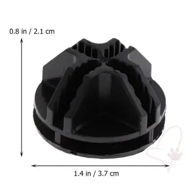 Plastic connector for DIY fence exercise play pen cage wire mesh grid pet dog cat rabbit guinea ABS Plastic Cabinet Connectors Fastener Accessories