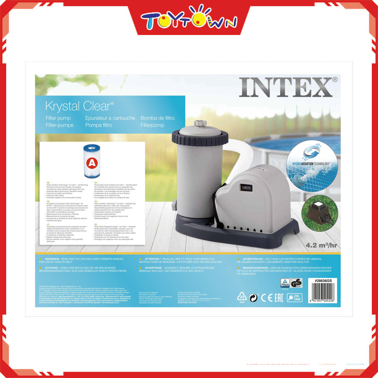 AGP Krystal Clear Filter Pump Lazada PH