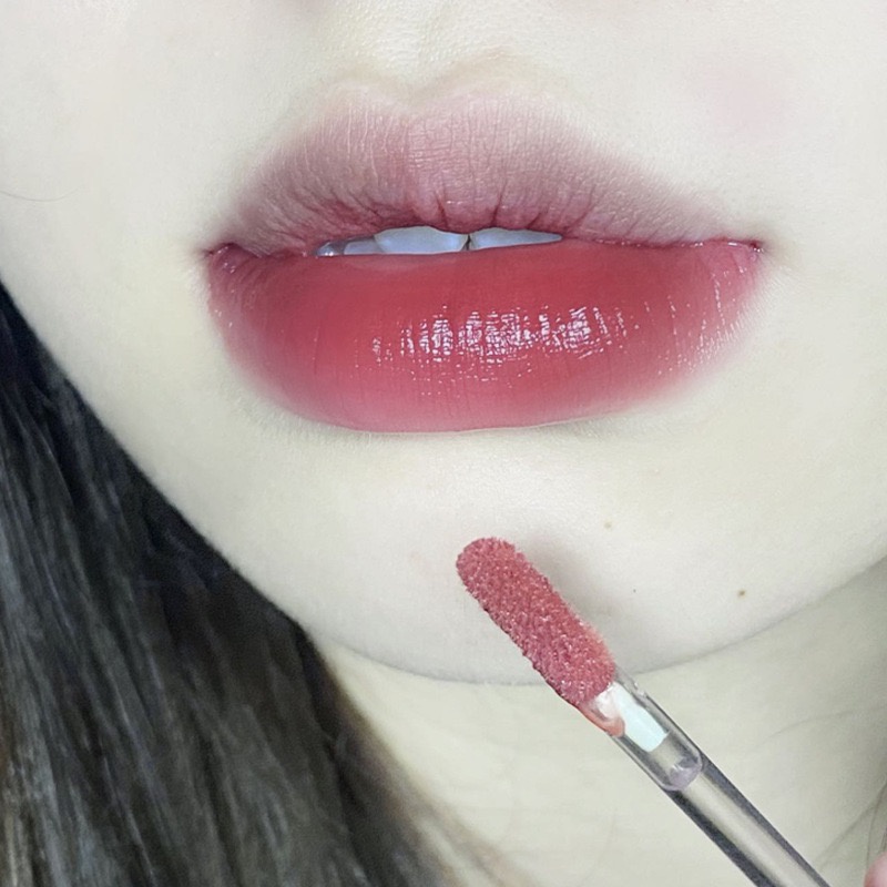 HERORANGE Fruity Ice Tea Mirror Lip Glaze Long Lasting Lip Gloss Lip