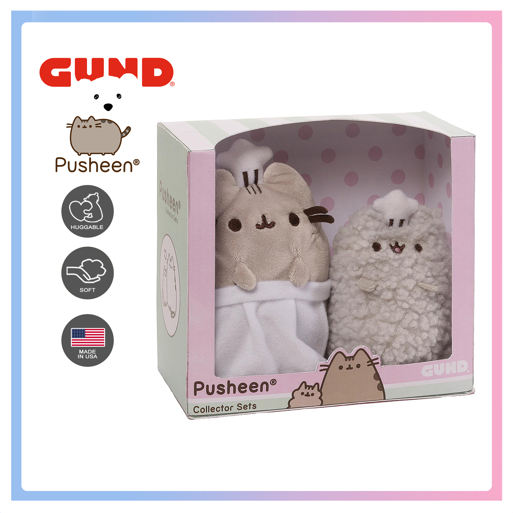 GUND Pusheen and Stormy Baking Collector Set 4059127 for sale online 