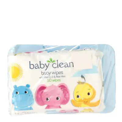 Baby Clean 80 Sheets and 50 Sheets Wipes Set