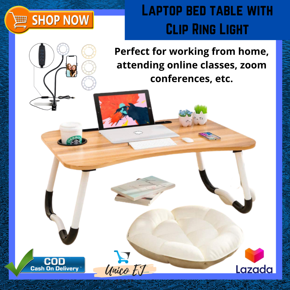 lazada foldable laptop table