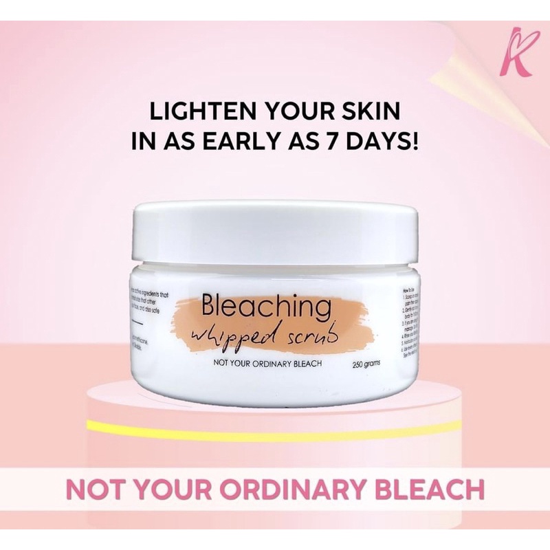 【new】 kbeaute kbeaute kbeauty bleaching whipped scrub skin whitening