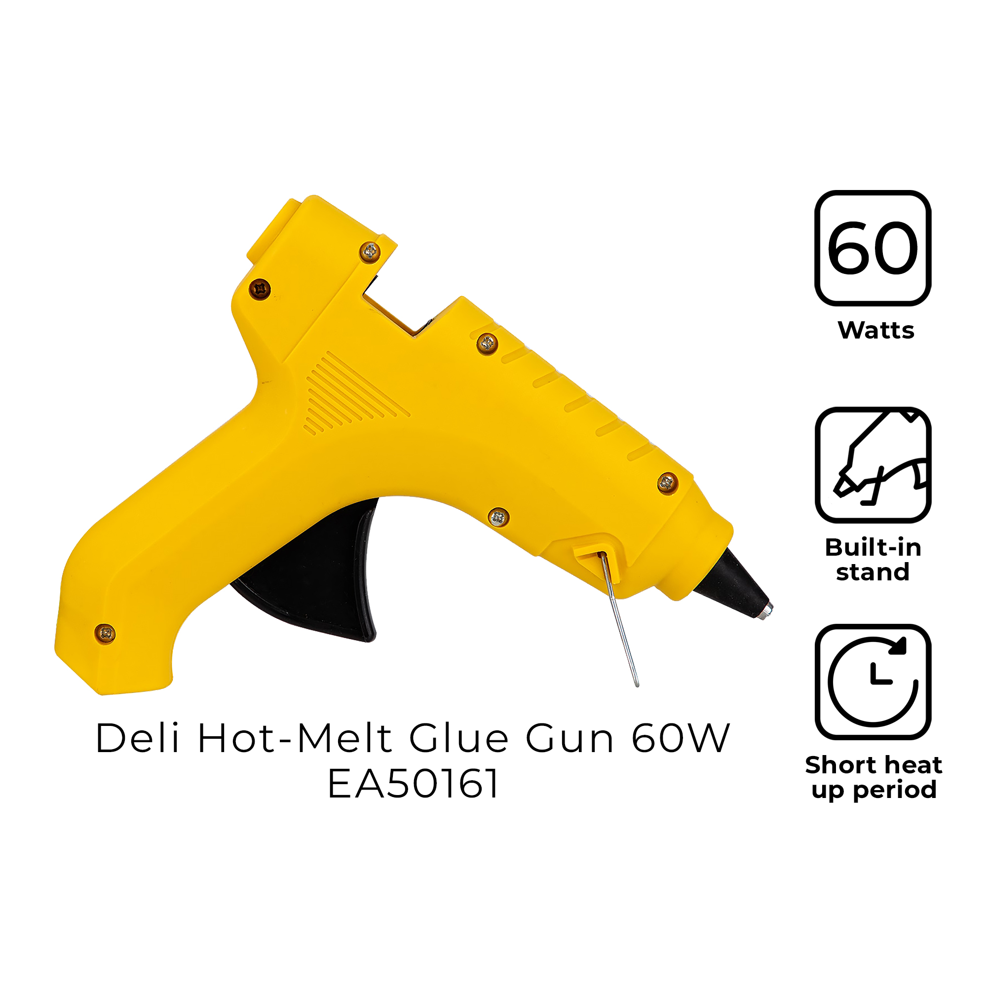 Deli HotMelt Glue Gun 60W EA50161 [79EA50161] Lazada PH