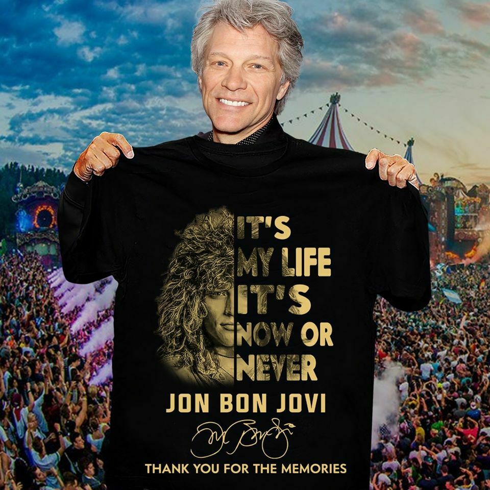 Bon Jovi Runaway T-shirt pour enfant Noir