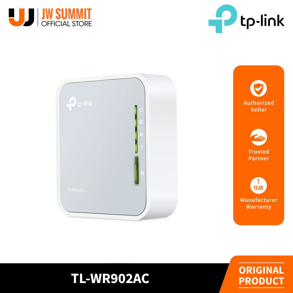 TP-Link TL-WR902AC Wi-Fi 5 IEEE 802.11ac Ethernet Wireless Router