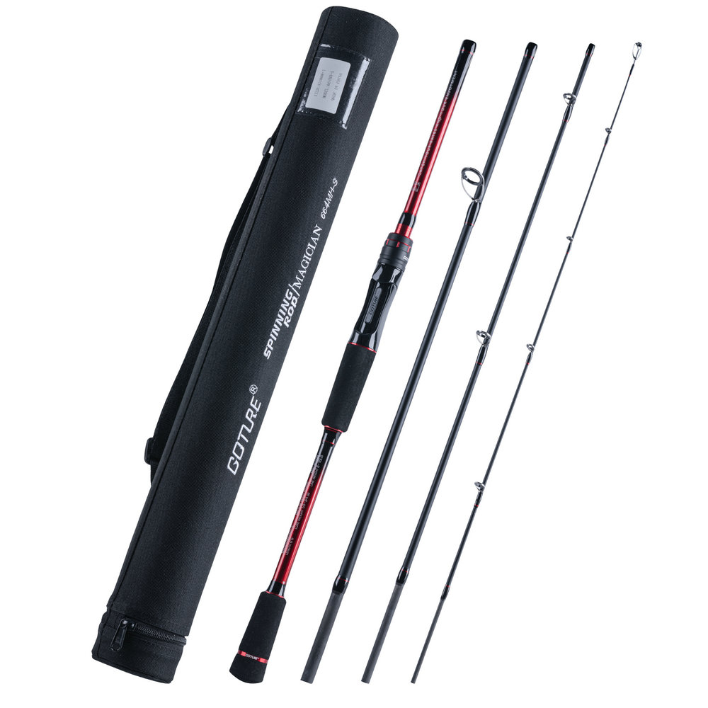 Goture Finality 4 Sections Spinning Baitcasting Fishing Rod