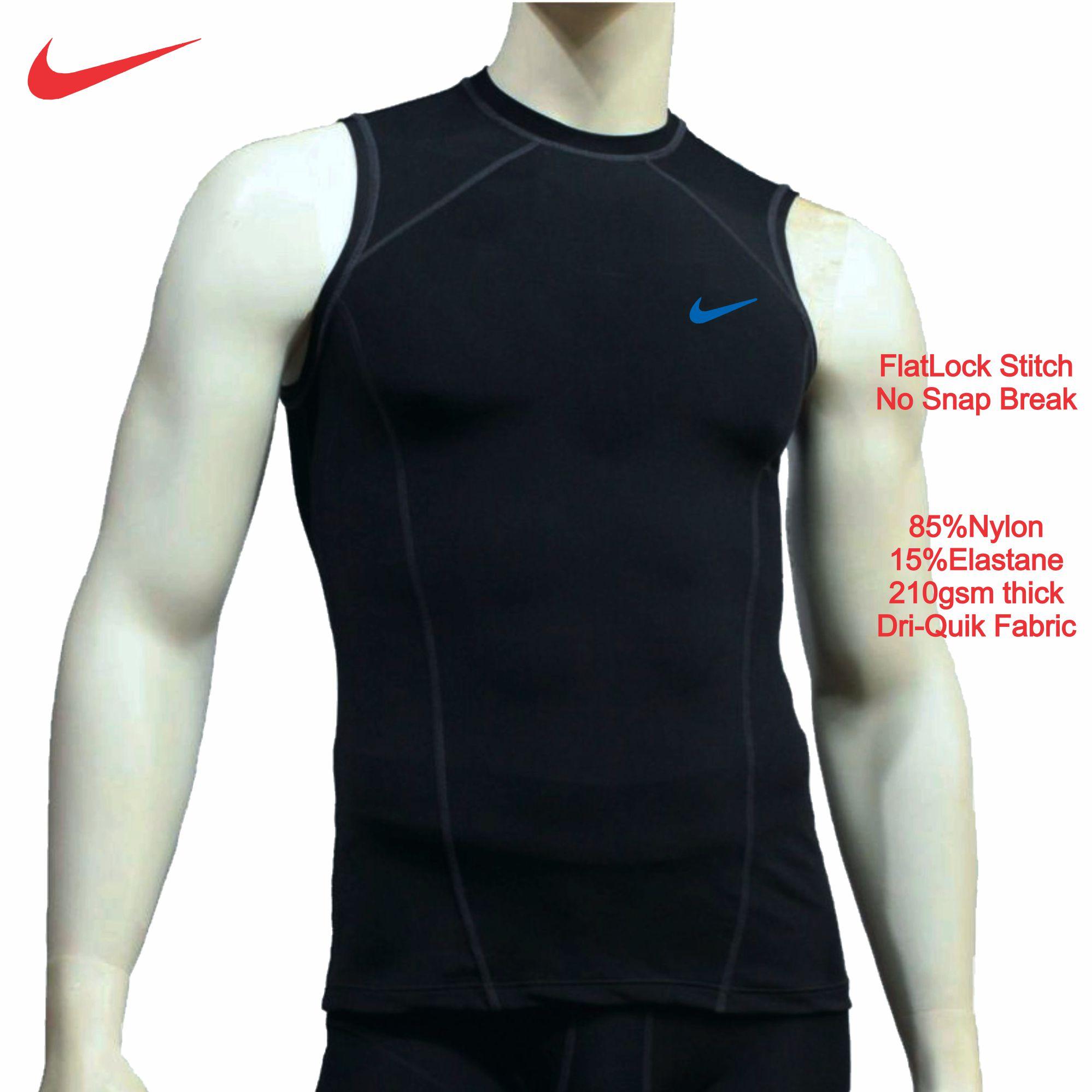 Nike, Shirts, Mens Small Nike Pro Combat Hypercool Football Sleeveless  Compression Shirt
