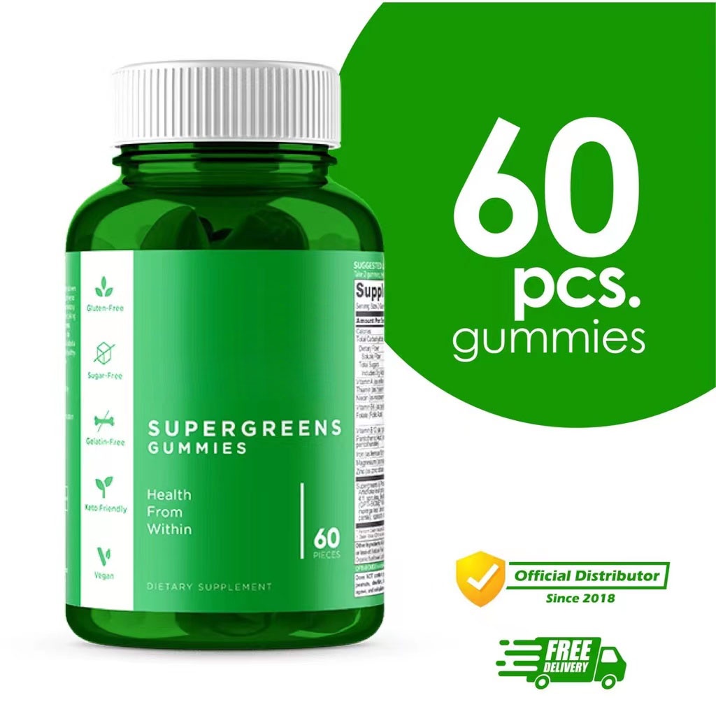 GCD Spirulina Gummy is rich in chlorophyll, improves immunity