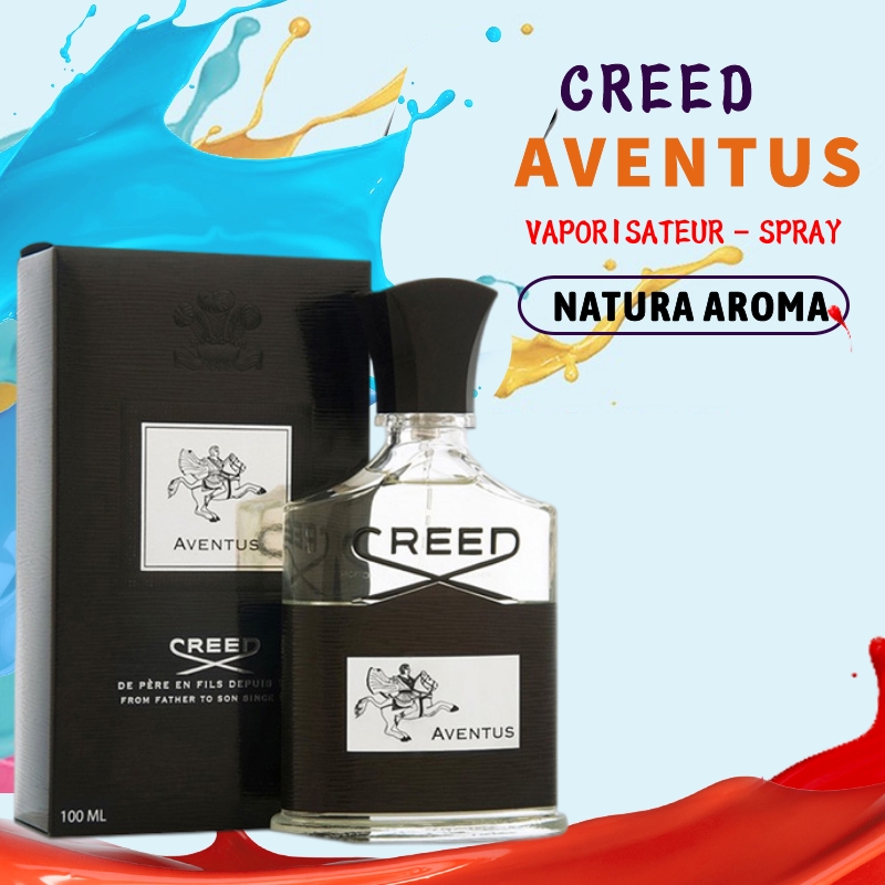 Creed Aventus Vaporisateur Spray for Men 100ml (AUTHENTIC OVERRUN PERFUME FROM ORIGINAL