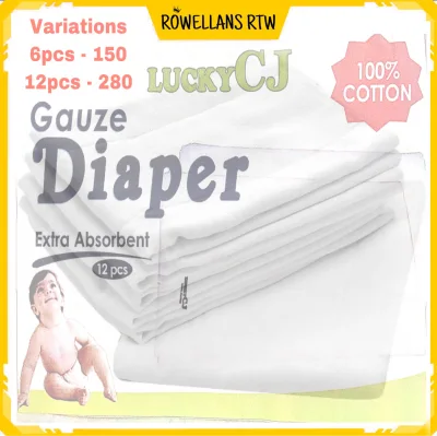 100% Cotton Lampin Lucky Cj / Cloth Diaper 16x37