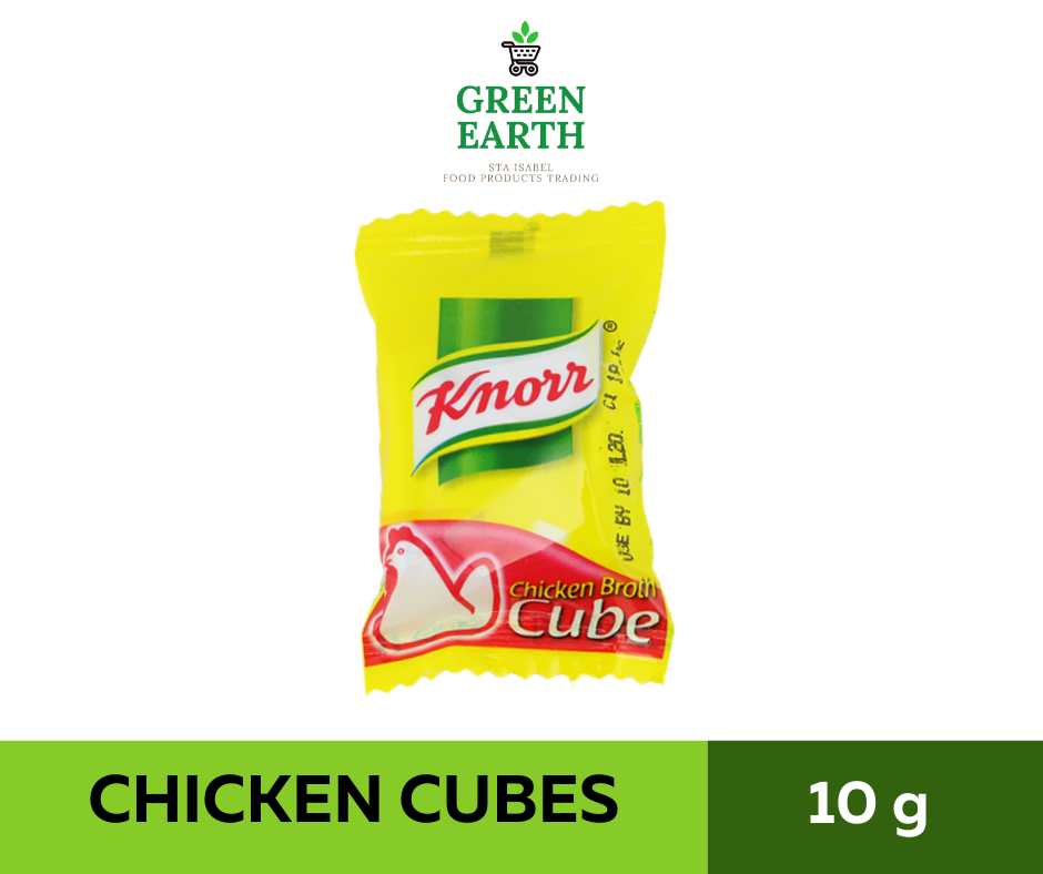 Green Earth Knorr Chicken Cubes 10g Lazada Ph