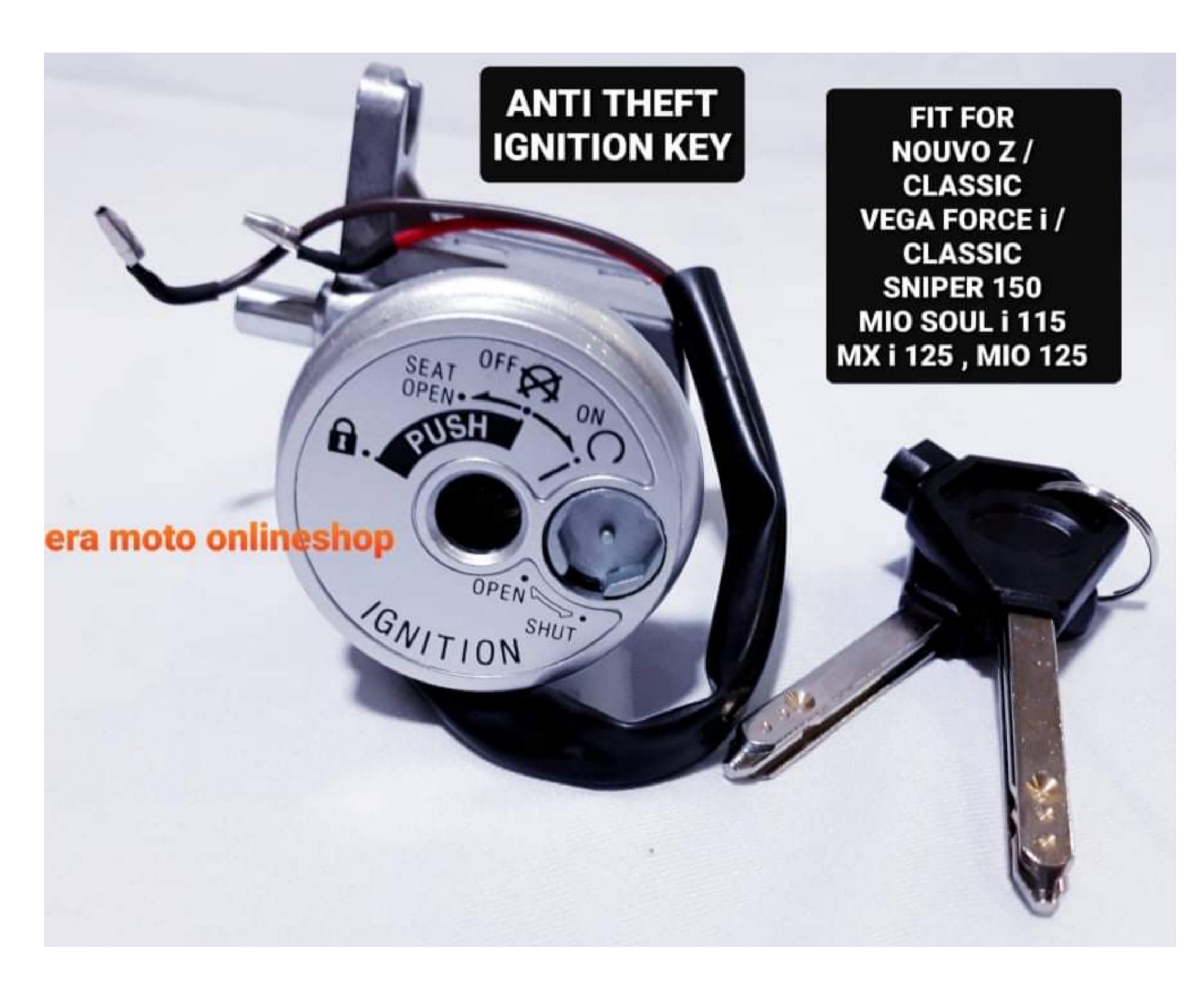 MIO 125 ANTI THEFT IGNITION KEY | Lazada PH