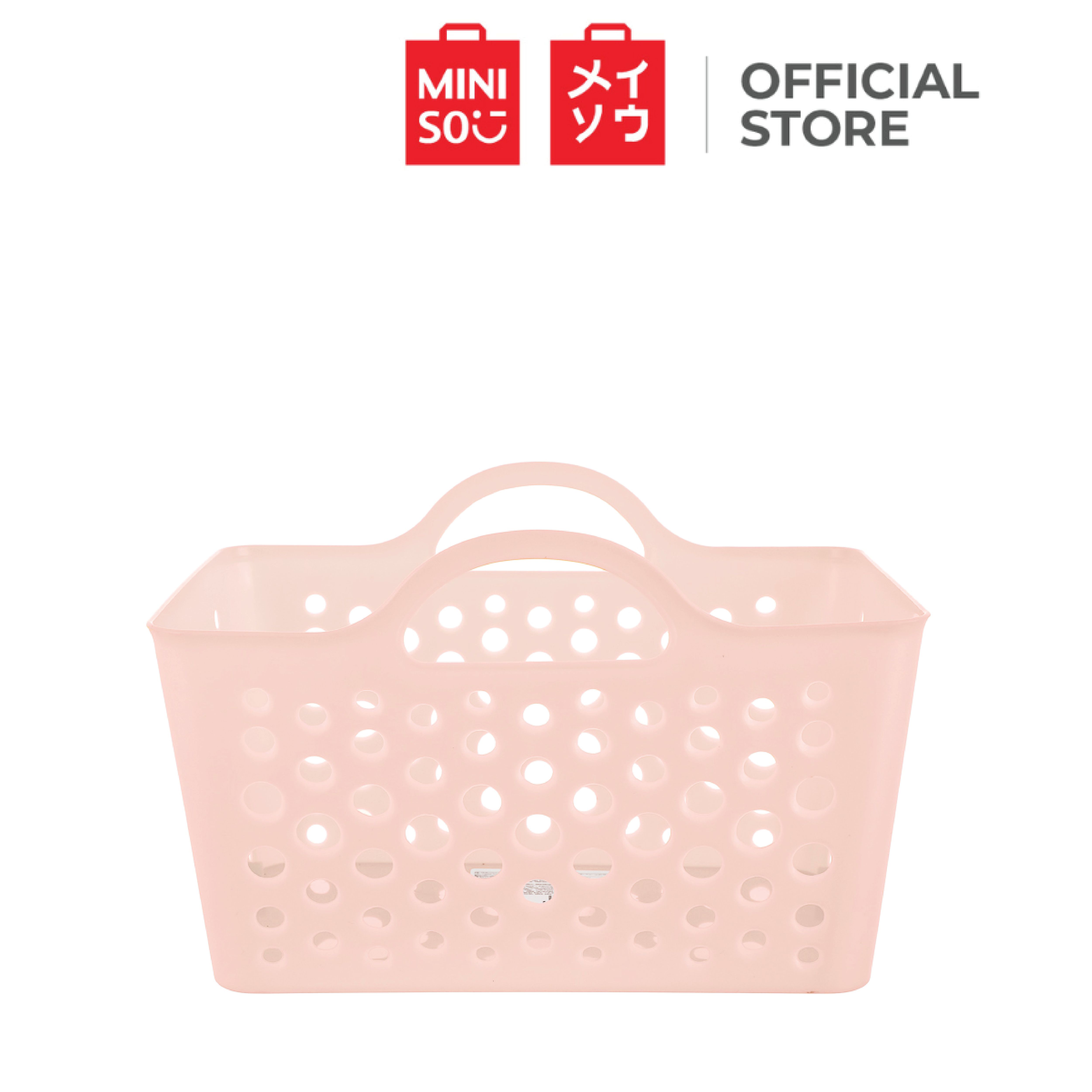 MINISO PE Hollowedout Storage Basket Lazada PH