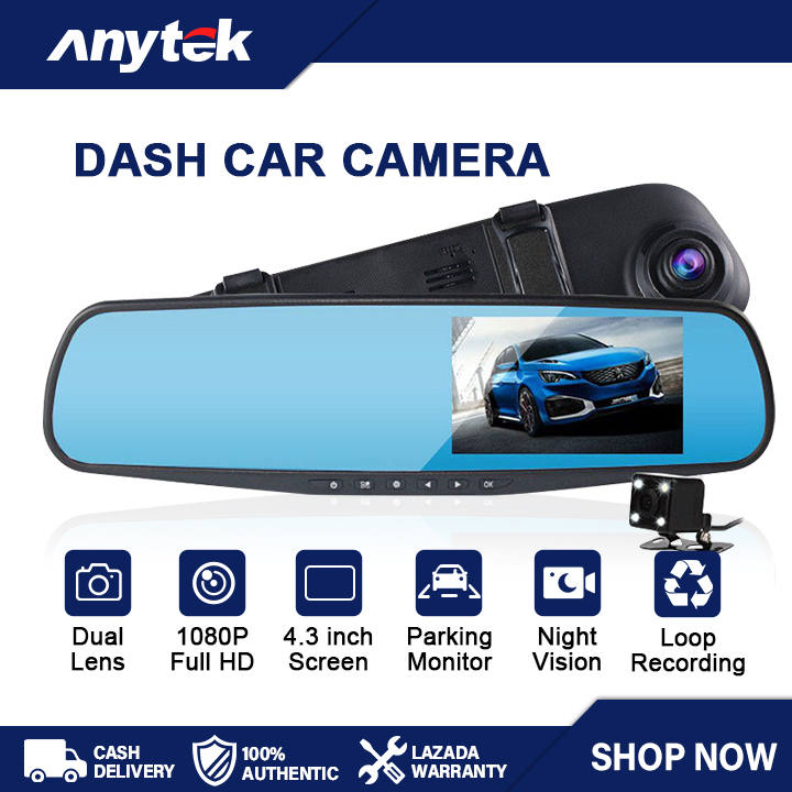 ANYTEK Q2N 2.0 inch Car DVR Camera 1080P HD Night Vision Dash Cam G-sensor  Auto Tachograph Car Video Recorder Wholesale