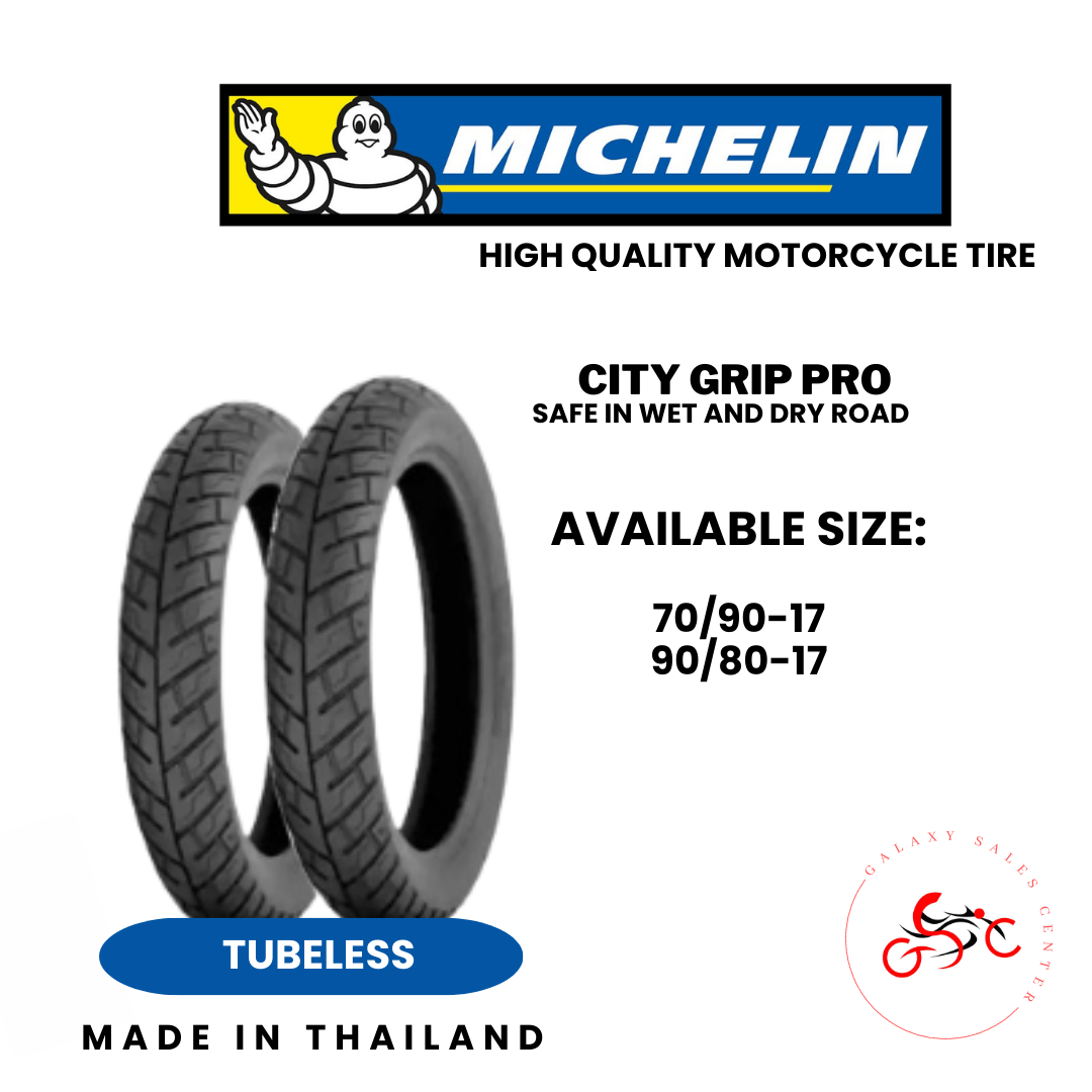 MICHELIN TIRE CITY GRIP PRO TUBELESS BY 17 MADE IN THAILAND Lazada PH