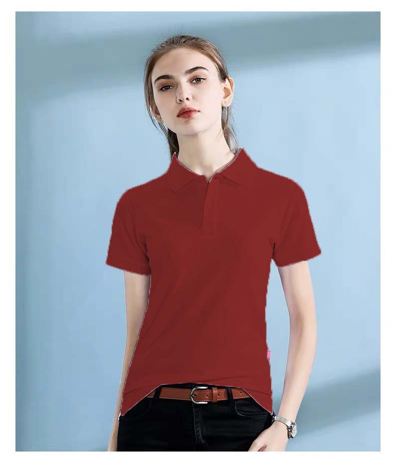 maroon polo shirt womens