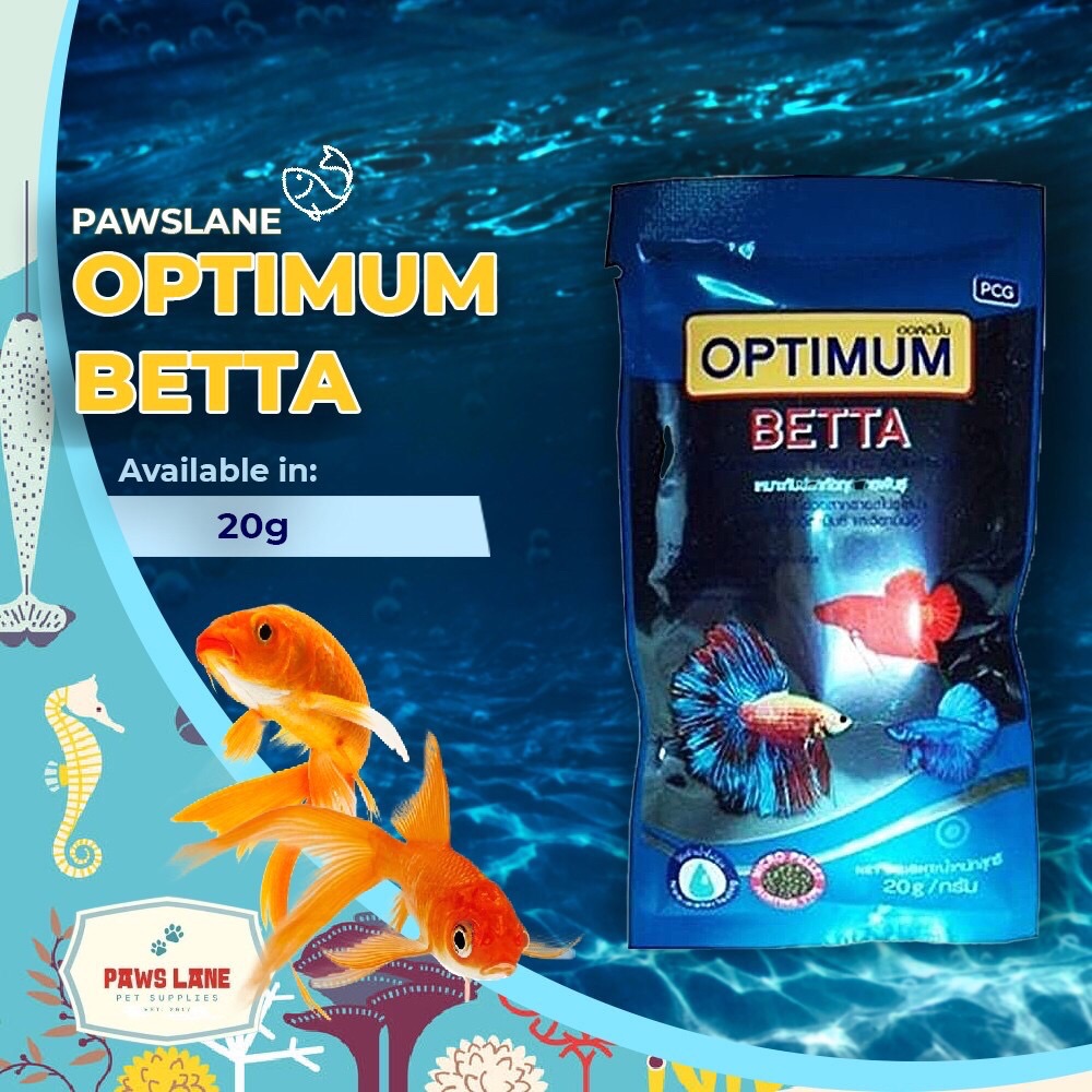 optimum betta fish food