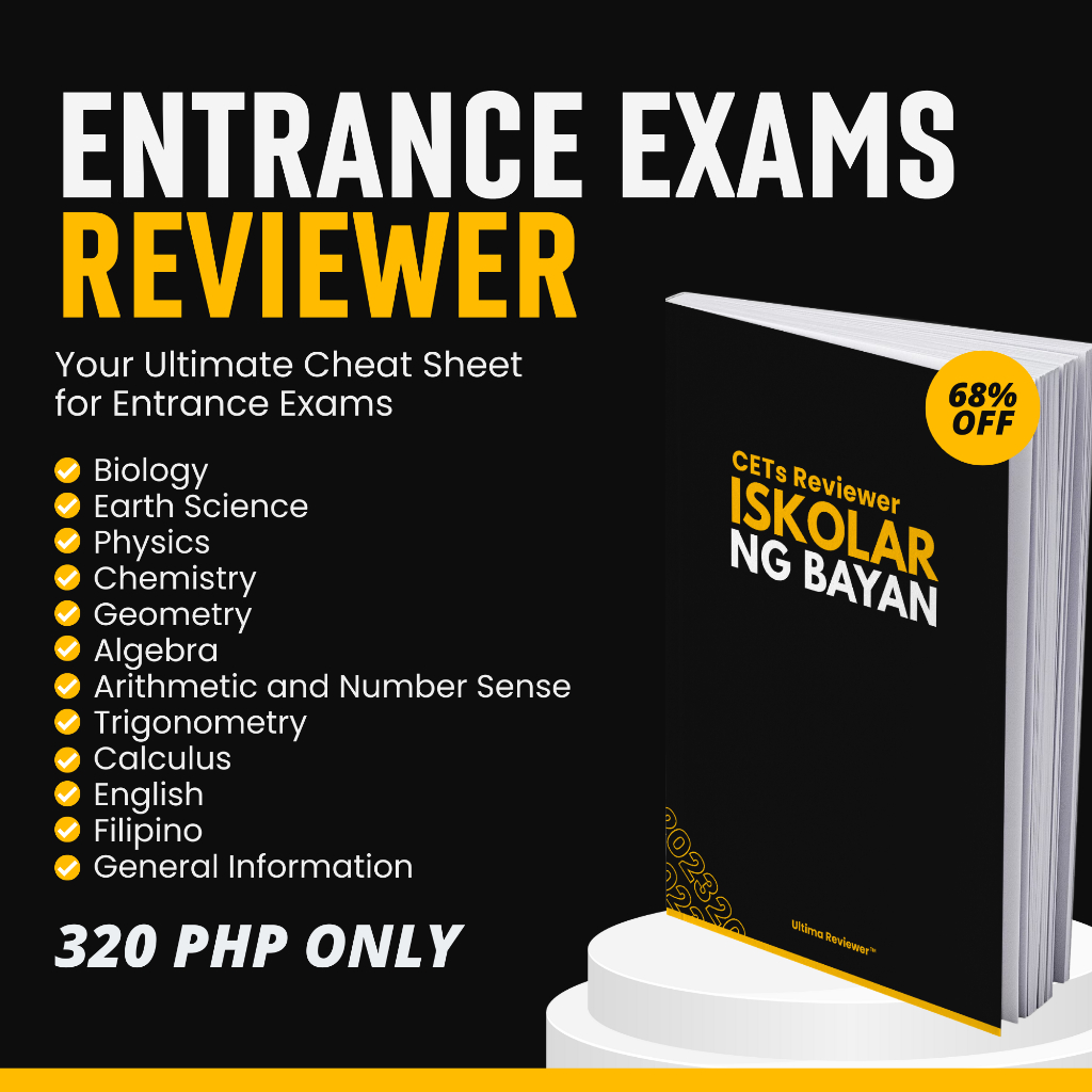 【COD】 CETs REVIEWER - ISKOLAR NG BAYAN BY ULTIMA REVIEWER | Lazada PH