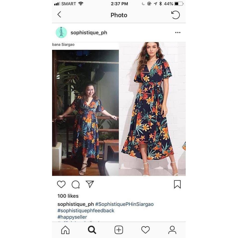 lazada hawaiian dress