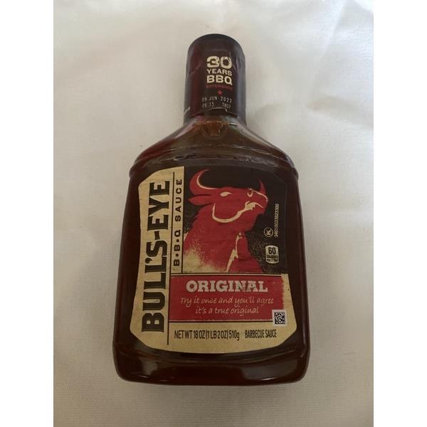 Bullseye Original BBQ Sauce Hickory Smoke 510 grams marinade flavorings