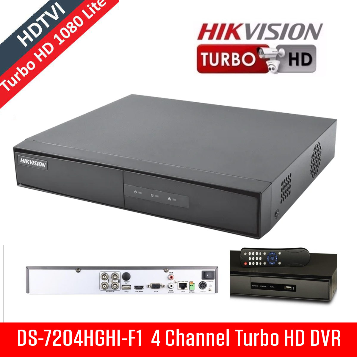 Hikvision Ds 74hghi F1 Hd Tvi 4 Channel Dvr Lazada Ph