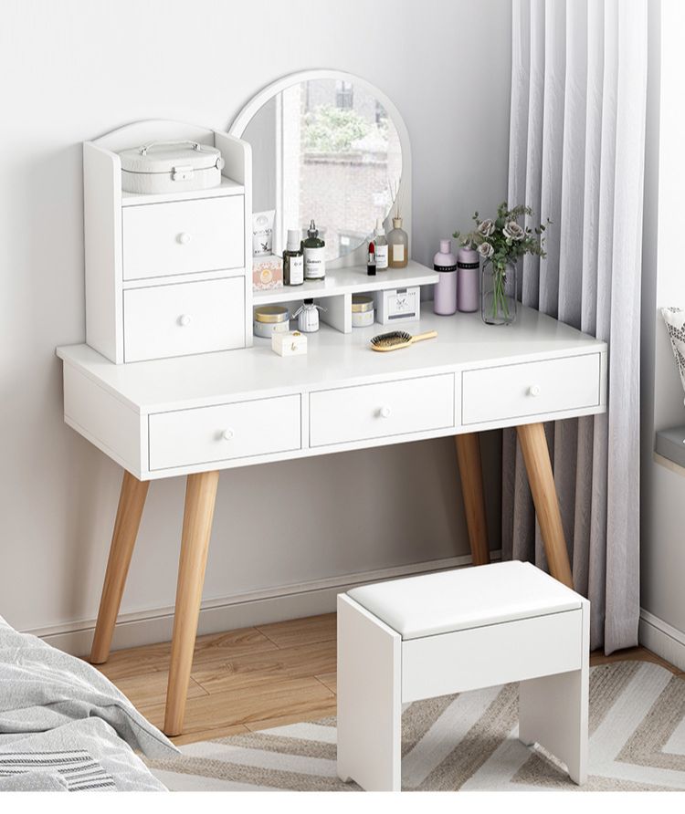 Vanity Mirror and Dresser with LED Light / Lighted Vanity Mirror with