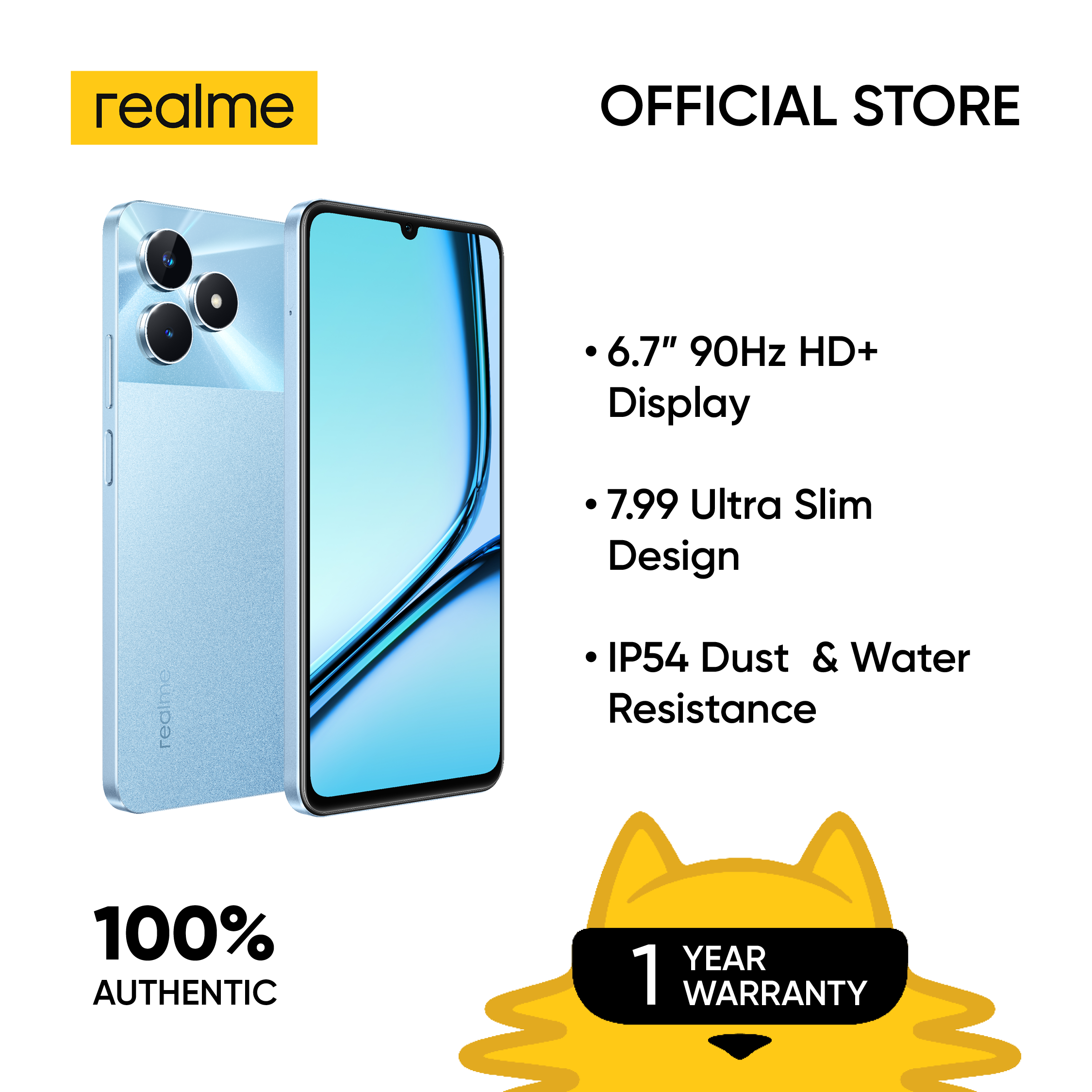 realme Note 50 [4GB RAM + 64GB ROM] | 6.7