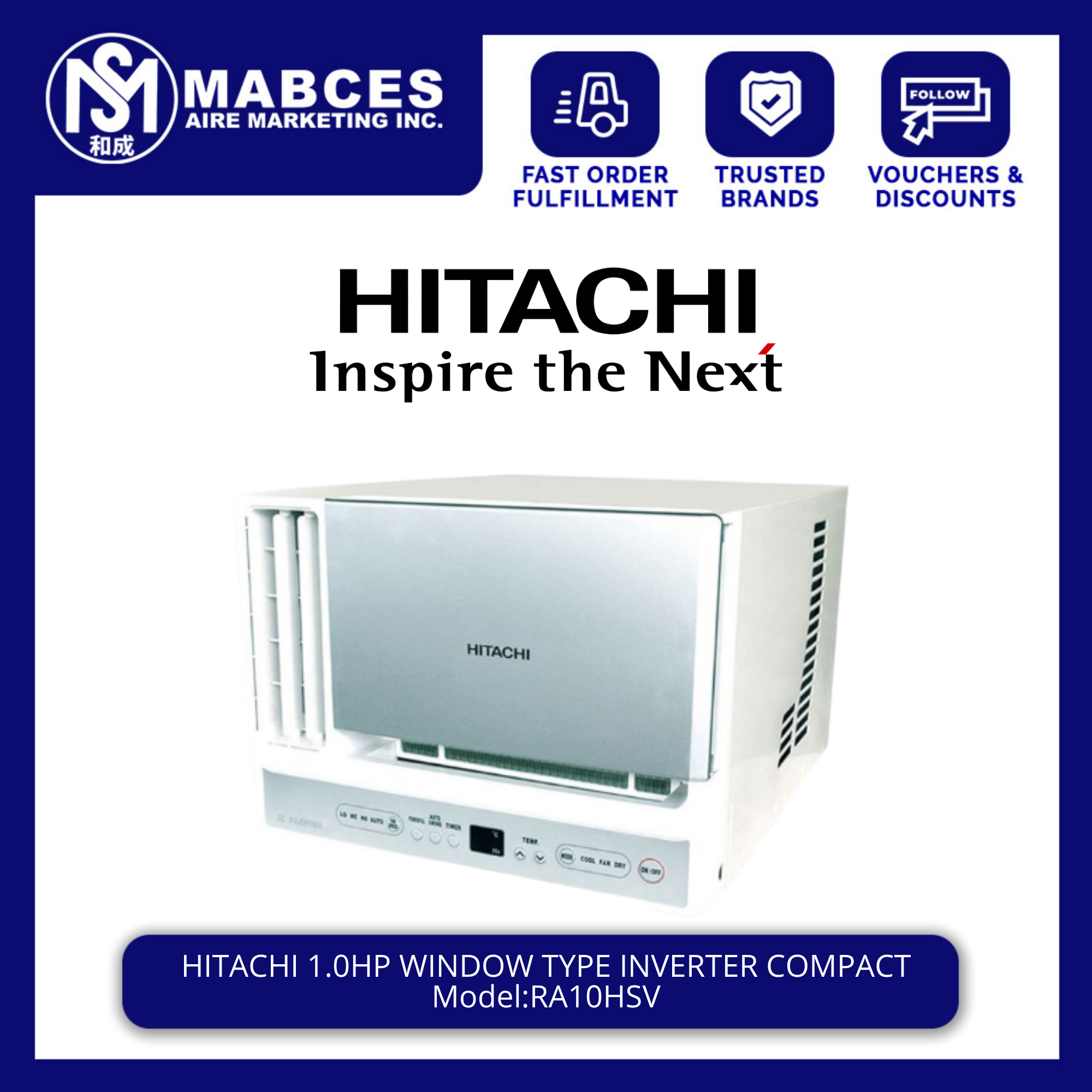 hitachi ra10hsv