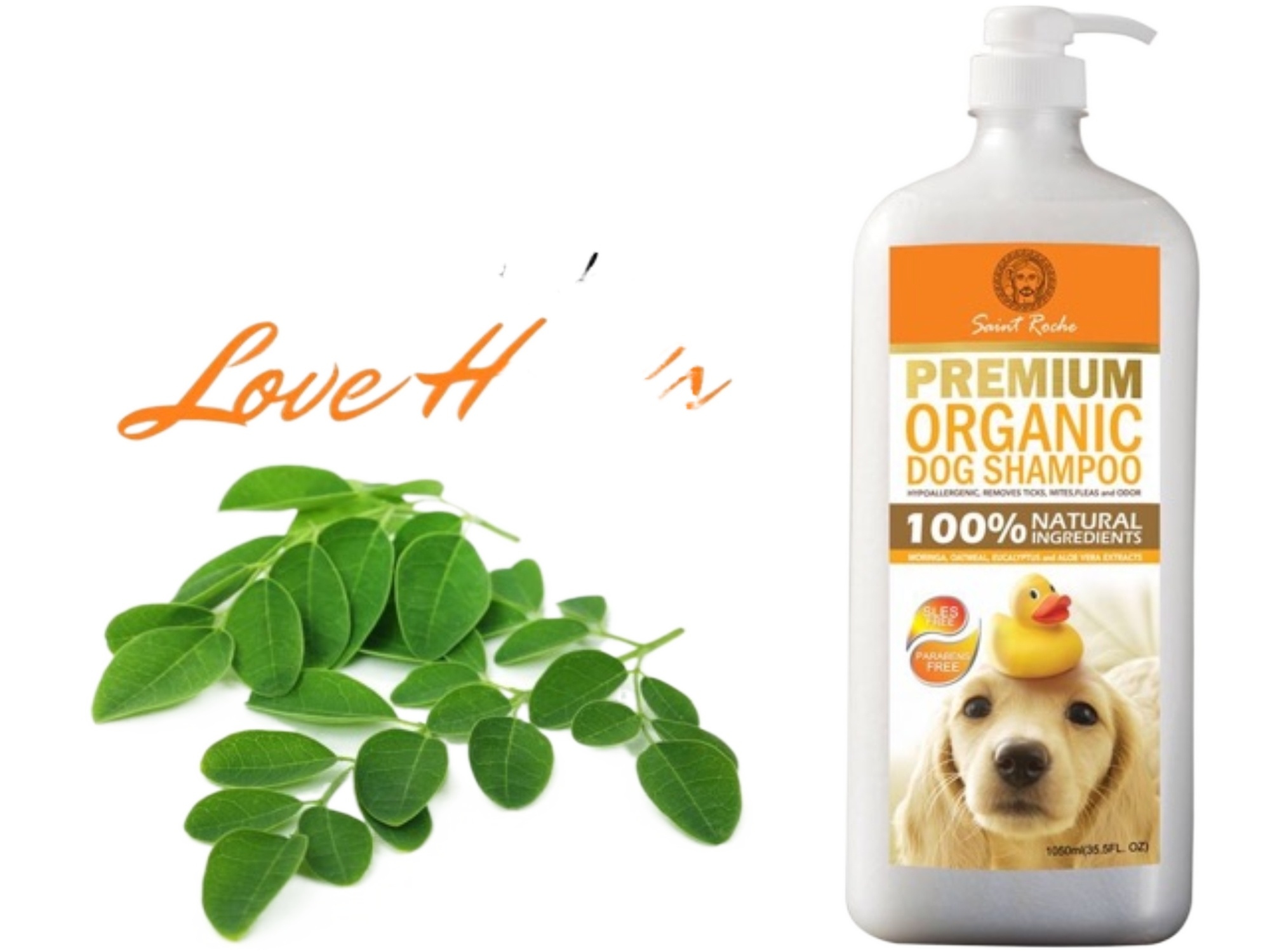 Saint Roche Organic Dog Shampoo 1050ml Lazada PH