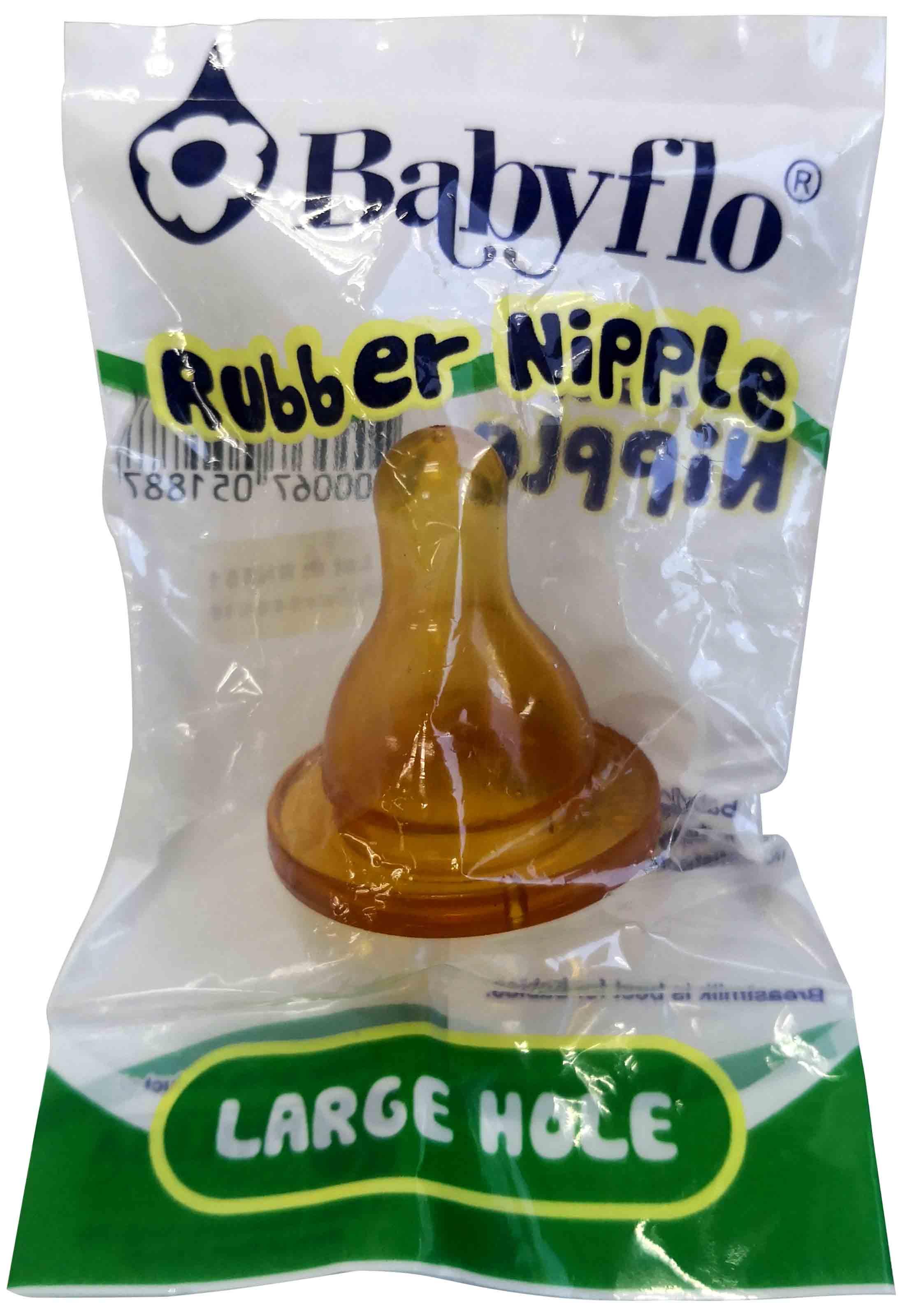 babyflo rubber nipple