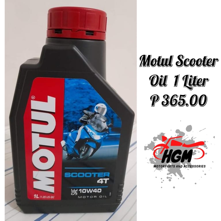 MOTUL SCOOTER 4T MOTOR OIL | Lazada PH