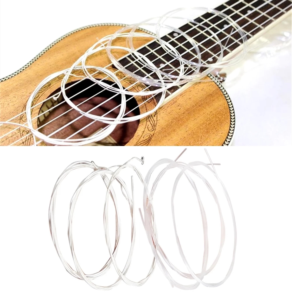 6pcs Guitar Strings Nylon Silver Strings Set for Classical Classic